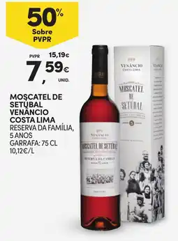 Continente Moscatel de setubal venancio costa lima promoção
