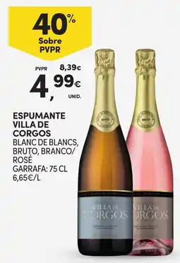 Continente Espumante villa de corgos promoção