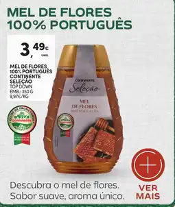 Continente Mel de flores 100% português continente seleção promoção