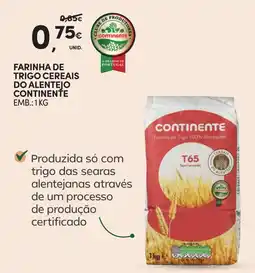 Continente Farinha de trigo cereais do alentejo continente promoção