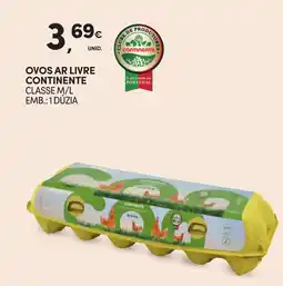 Continente Ovos ar livre continente promoção