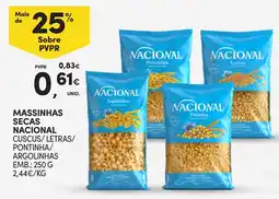 Continente Massinhas secas nacional promoção