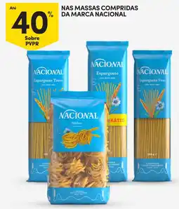Continente Nas massas compridas da marca nacional promoção