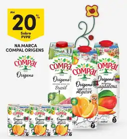Continente Na marca compal origens promoção