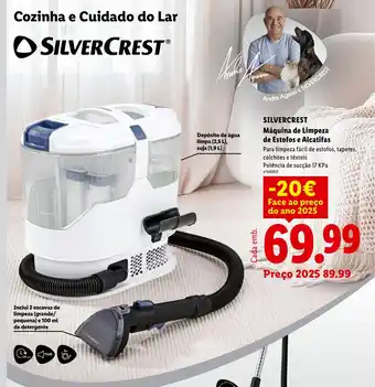 SILVERCREST Máquina de Limpeza de Estofos e Alcatifas