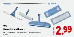 Lidl W5 Utensílios de Limpeza promoção