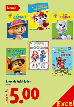 Lidl Livro de Atividades promoção
