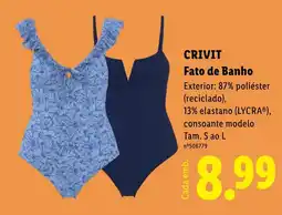 Lidl CRIVIT Fato de Banho promoção