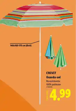 Lidl CRIVIT Guarda-sol Revestimento: 100% poliéster promoção