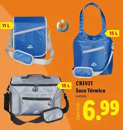 Lidl CRIVIT Saco Térmico promoção