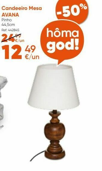 Hôma Abajur de mesa promoção