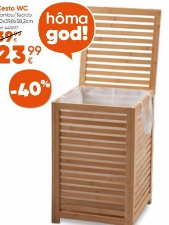 Hôma Cesto promoção