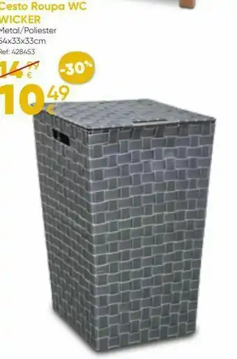 Hôma Cesto para roupa promoção