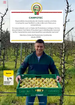 Continente Pera rocha dop oeste (embalada) promoção