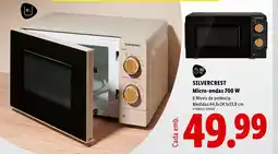 Lidl SILVERCREST Micro-ondas 700 W promoção