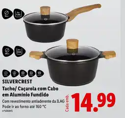 Lidl SILVERCREST Tacho/ Caçarola com Cabo em Alumínio Fundido promoção