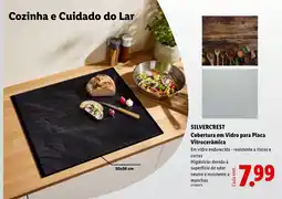 Lidl SILVERCREST Cobertura em Vidro para Placa Vitrocerâmica promoção