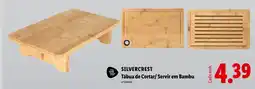 Lidl SILVERCREST Tábua de Cortar/Servir em Bambu promoção