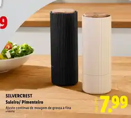Lidl SILVERCREST Saleiro/Pimenteiro promoção