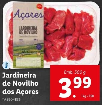 Lidl Jardineira de Novilho dos Açores 500g promoção
