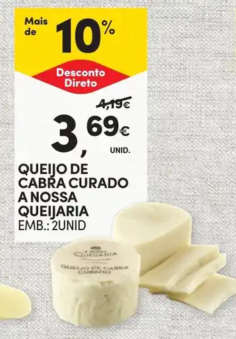 Continente Queijo de cabra curado a nossa queijaria promoção