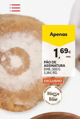 Continente Pão de assinatura promoção
