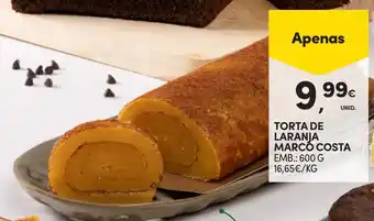 Continente Torta de laranja marco costa promoção
