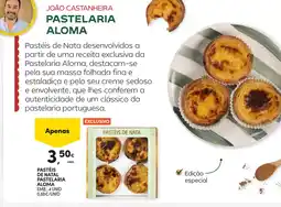 Continente Pastéis de nata pastelaria aloma promoção