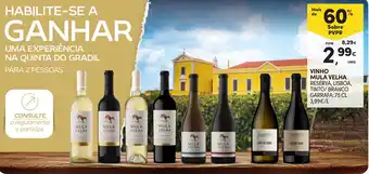 Continente Vinho mula velha promoção
