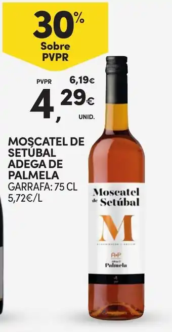 Continente Moscatel de setubal adega de palmela promoção