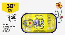 Continente Atum bom petisco em óleo promoção