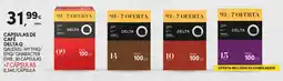 Continente Cápsulas de café delta q promoção