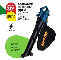 Pingo Doce Soprador de folhas nited promoção