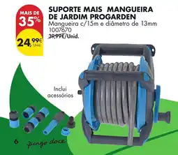 Pingo Doce Suporte mais mangueira de jardim progarden promoção