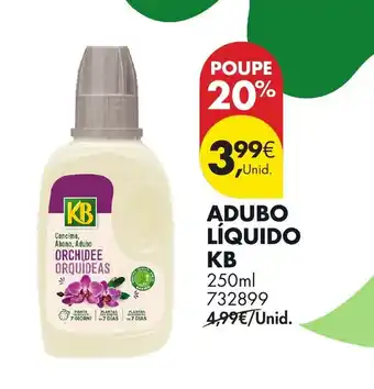 Adubo líquido kb