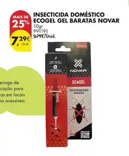 Pingo Doce Insecticida doméstico ecogel gel baratas novar promoção