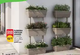Pingo Doce Floreira vertical lolego promoção