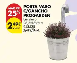 Pingo Doce Porta vaso c/gancho progarden promoção