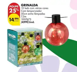Pingo Doce Grinalda promoção