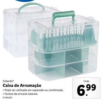 Lidl Crelando Caixa de Arrumação promoção