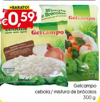 Gelcampo Cebola/Mistura de Brócolos 300g
