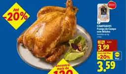 Lidl CAMPOAVES Frango do Campo com Miúdos promoção