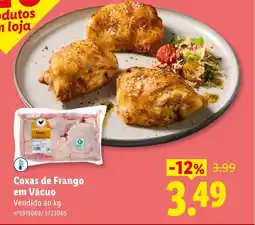 Lidl Coxas de Frango em Vácuo promoção