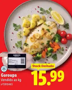 Lidl Garoupa promoção