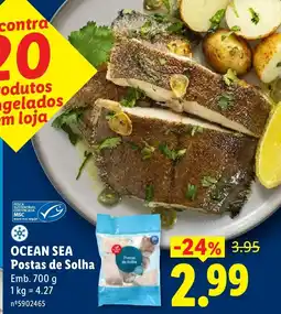 Lidl OCEAN SEA Postas de Solha promoção