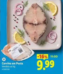 Lidl Corvina em Posta promoção