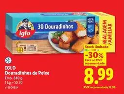 Lidl IGLO Douradinhos de Peixe promoção