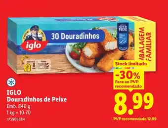 Lidl IGLO Douradinhos de Peixe promoção