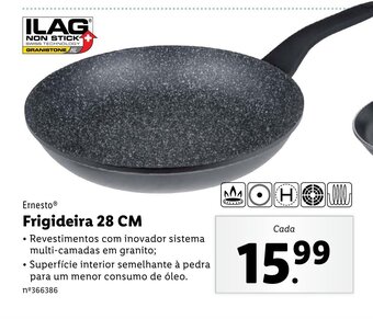 Lidl Ernesto Frigideira 28 cm promoção