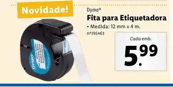 Dymo Fita para Etiquetadora